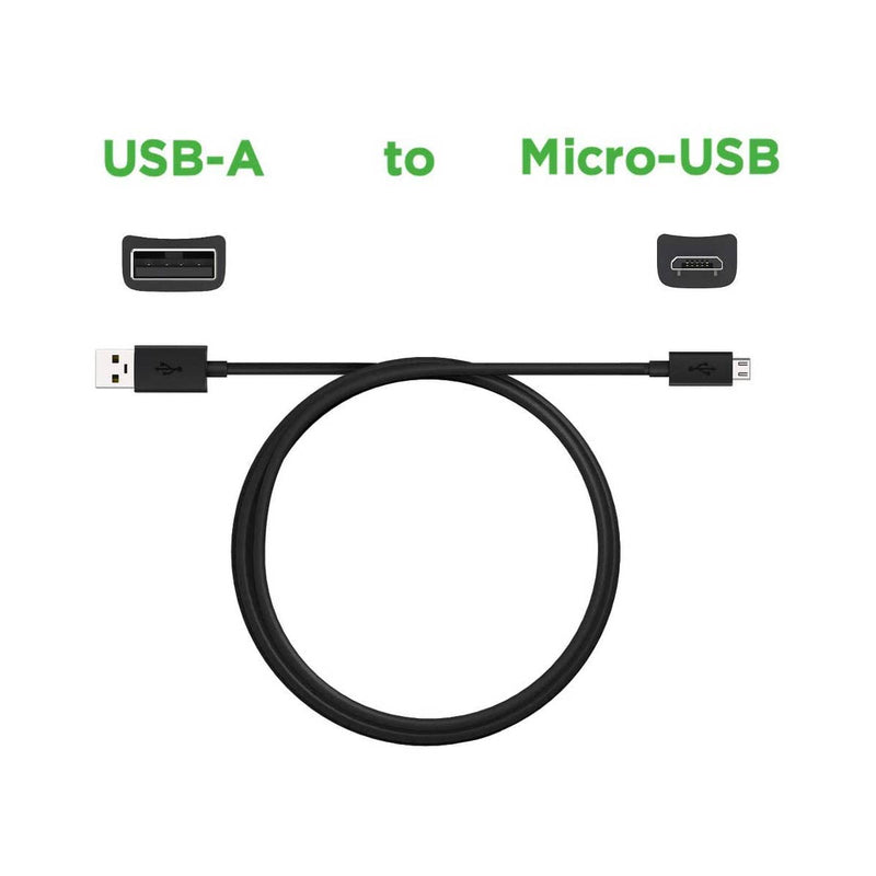 Cable de datos Motorola USB-A a Micro-USB 1m