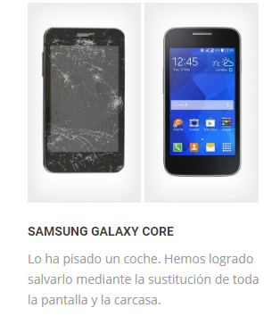 Cambio de Pantalla Movil en Vera Playa, Vera, Garrucha, Mojacar